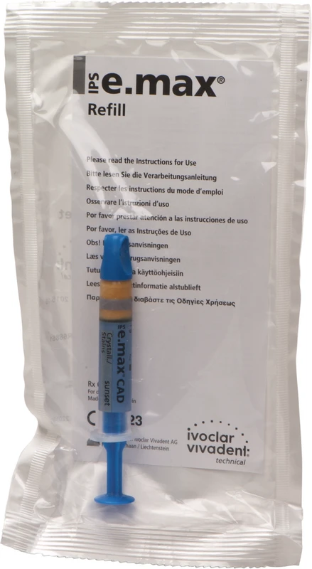Spritze 1 g Crystallization Stains sunset