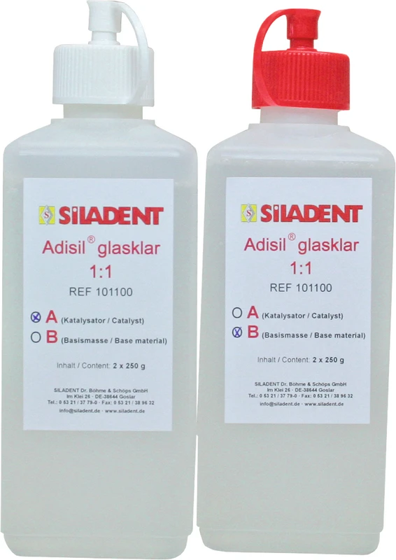 Packung 0,25 kg Flasche A, 0,25 kg Flasche B