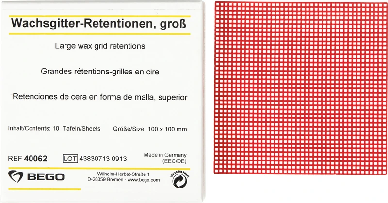 Packung 10 Stück rot, 100 x 100 mm Packung 10 Stück rot, 100 x 100 mm