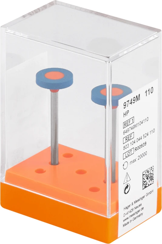 Packung 2 Stück blau mittel, HP, Figur 044, 2 mm, ISO 110 Packung 2 Stück blau mittel, HP, Figur 044, 2 mm, ISO 110