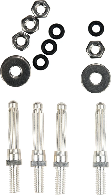Packung 4 Stück inklusive Zubehör