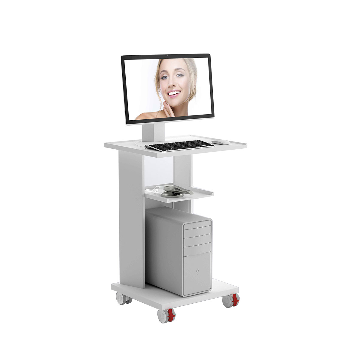 Stück für Computer + Laptop mit Monitorhalterung 
